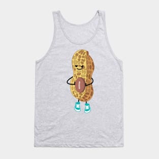 Funny rugby peanut Tank Top